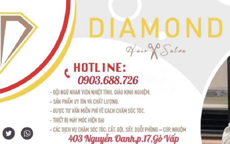 Diamond Hair Salon quận Gò Vấp