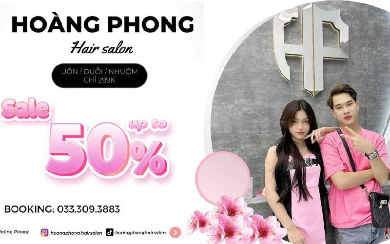 Hoàng Phong Hair Salon quận Gò Vấp