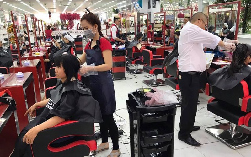 salon tóc nữ tại quận Tân Phú