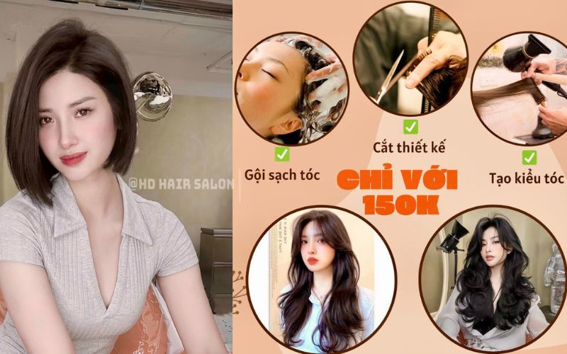 salon tóc nữ tại quận Tân Phú