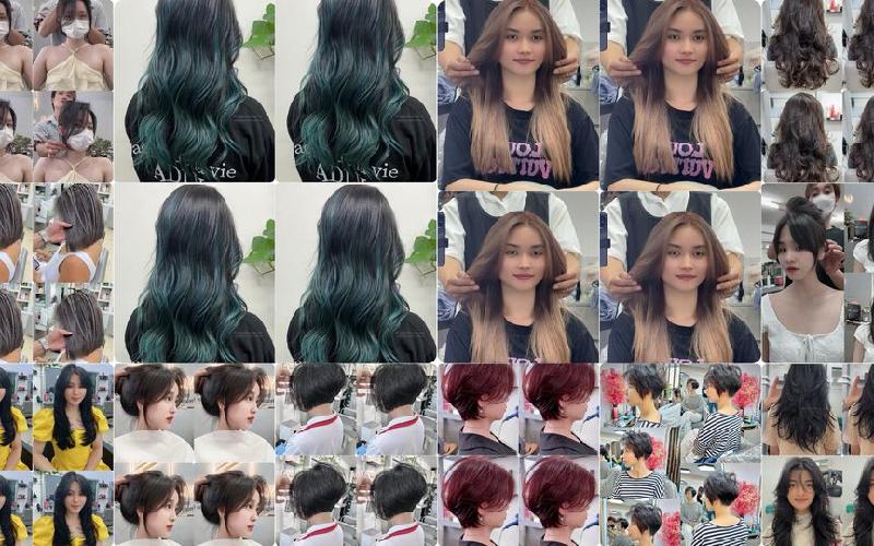 Uốn tóc đẹp Hair Salon quận Tân Bình