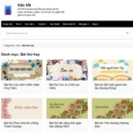 Vanvn thống kê hơn 15.000 văn bản văn học